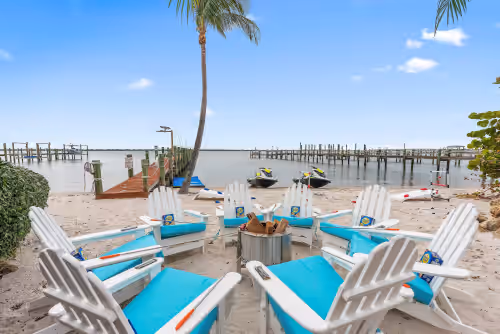 Beach at Aquarius Ocean-to-River Resort: 26BR/18BA Beachfront, Sleeps 60+ Pools/Spa/Docks