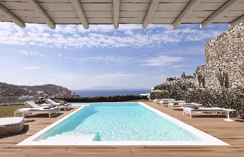 Villa Daedalus - Luxe Hilltop Villa with Infinity Pool, Hot Tub & Sea Views