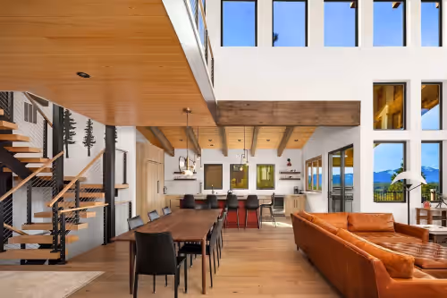 Interior at Stunning views! 5bd-4.5ba with excellent reviews in the center of the resort