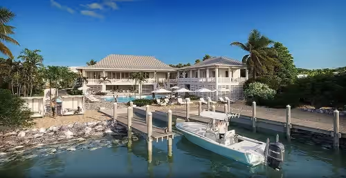 Rendering Albury Landing dock