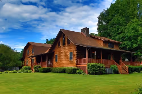Quality Time Together! Log Cabin Sleeps 28 Kids Love It!