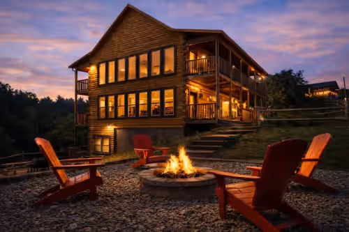 Private Lake- Amazing Views -2 Acres - Lux Cabin