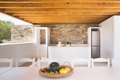 Outdoor dining at 9 Bedroom Sea View Villa with Private Pool