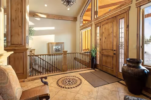 Interior at North Shore Lodge 8 bed 11 bath on Island Park Reservoir with Private Dock