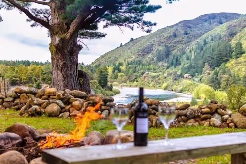Bonfire bliss - overlooking the river at Rejuvenate in tranquility with family/friends! Reviews, Deals & Photos 2026