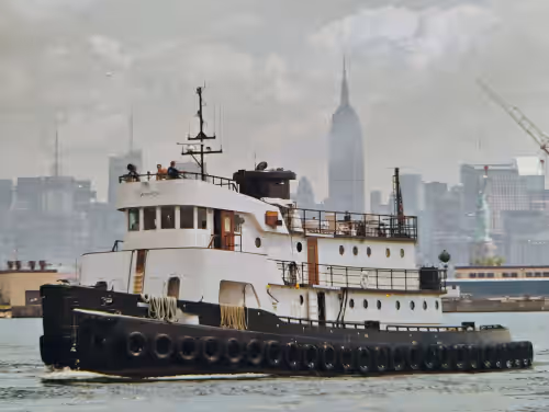 Luxurious one of a kind Tugboat/yacht, NYC, Sleeps 12, unique experience,
