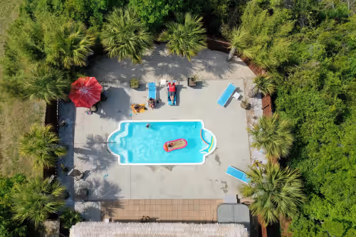 Pool party! at Private Getaway! Heated Pool, Hot Tub, & Tiki Bar! 5BD, 4.5BA, 5 min to beach