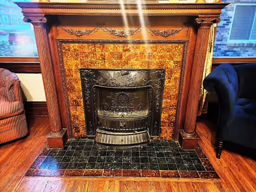 Interior at Gorgeous Historic Victorian Home