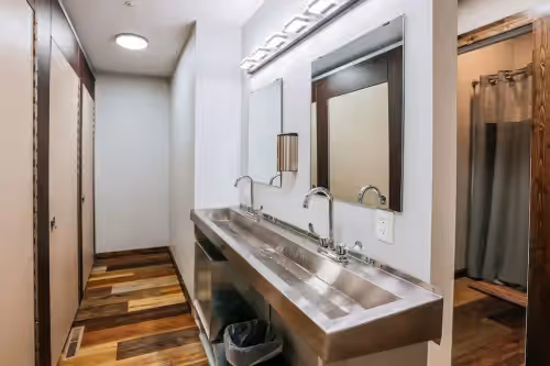 Bathroom at Pintler's Portal for Groups