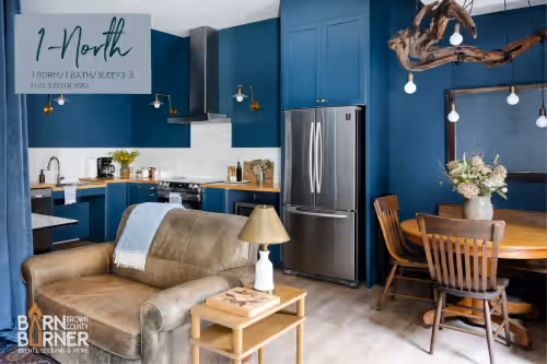 1 North Cover at Barn Burner: Luxe Space for 29 ppl in Downtown Nashville