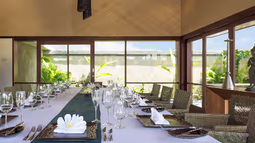 Dining at Bayu Gita Beach Front by Elite Havens
