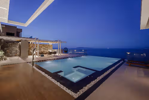 Villa Nereid 5 bedroom villa with infinity heated pool