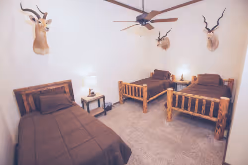 Room at Family / Group sized area 4000 sq ' with large entertaining room with fireplace