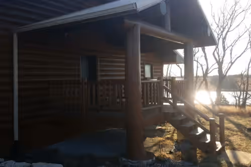 Gobbler Lodge at Dana Farms ~ Perfect Lodge for Family Gatherings ~ Log Home!
