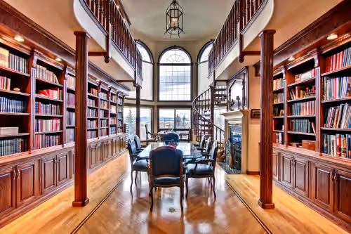 Library at Grand Castle