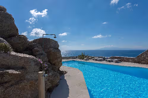 Villa Carina by Paradise Estate Mykonos : Prime Location & Endless Sea Views