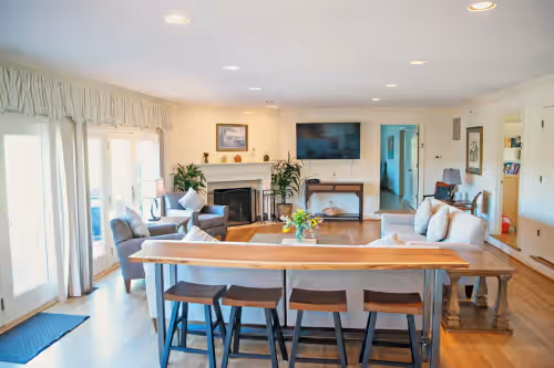 Interior at 14-Person House with Pool and Hot Tub on Spectacular Estate