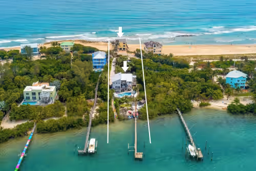 The Resort at Bathtub Beach: 19BR/11BA Ocean2River, Pool, Elevator, Dock, Beach!