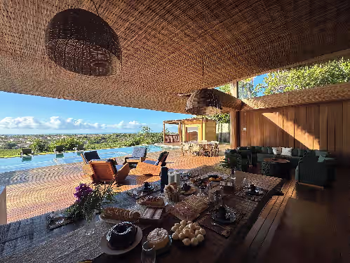 Caraíva Paradise Luxury Villa – 7 Suites, Infinity Pool, Jacuzzi, Sauna & Staff