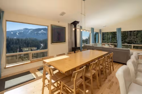Dining at Sleeps 10, Five Minutes From Heavenly, Panoramic Mountain Views