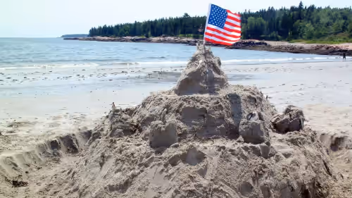 Sea Captain's on 200 acres & Sand Beach, 5 mins to Acadia Nat'l Park at Schoodic, photo 2