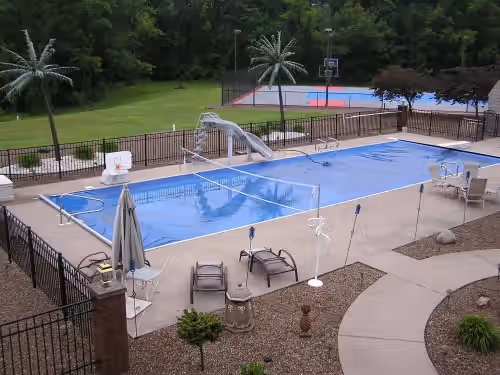 PICKLEBALL, Heated Pool, Game Room, Outdoor Oasis, Tennis, Basketball, & woods, photo 2