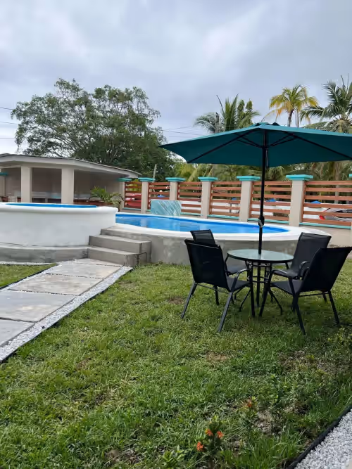 Pool at Villa Anabella-Beachfront Luxury Retreat, Beachfront Beach House