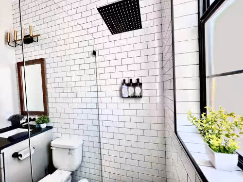 Bathroom 3. All bedrooms have en suite bathrooms with showers at The Villa at The Retreat