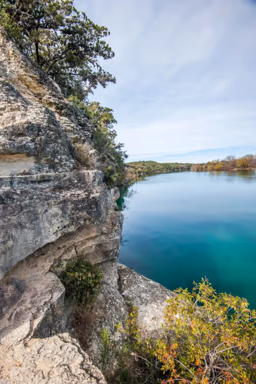 Beach at Book 4 cabins with Private River Access to the Nueces River