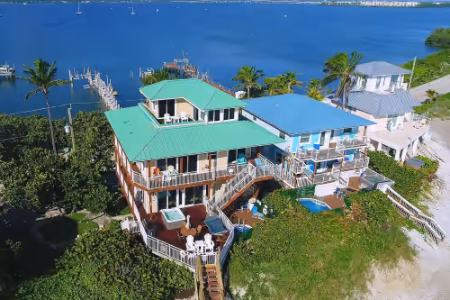 Ocean to River Resort- 3 Florida side-by-side Beach Houses; Sleeps 50+. Pools, Hot Tubs, Docks ON Beach, photo 2