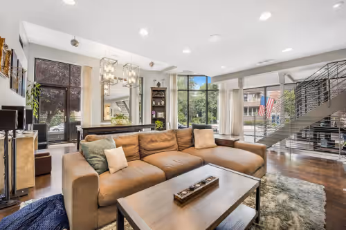 Living area at :: The Wolcott :: Modern Elegance at Its Finest