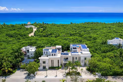 #1 Booked Largest Estate Villa in Tulum Region, Indoor Pool, Gym, Walk to Beach