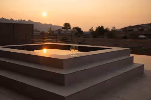 12 Person Hot Tub at Exclusive Retreats Desert Vista Mirage