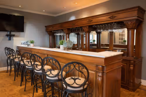 Bar (on property) at Estate at Fly Creek