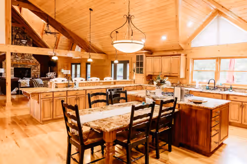 Kitchen Space at The Lodge on Montgomery Creek Ranch