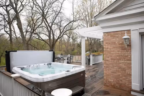 Terrace/patio at The Mulford Complex Private Estate with Pool & Hot Tub