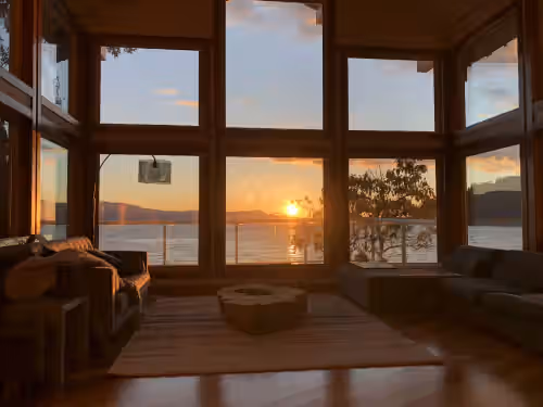Living area at Exclusive Private Island