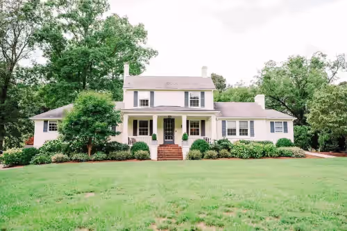 Exterior at Historic Charm with a Modern Twist at Grelen's Spotswood Lodge in Central VA