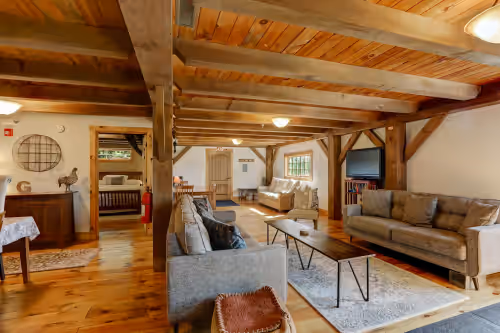 Living area at Amazing Multi-building property for Family Reunions, Retreats, Weddings, other
