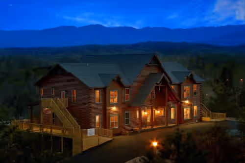 King of the Mountain | 18BR Lodge w/ Indoor Pool, Theater, Game Room, Sleeps 84