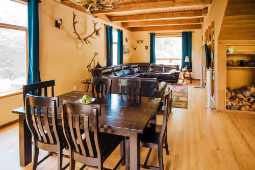 Dining Area at 'Big House Lodge'