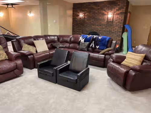 Large family or group vacation lake home with dock and boats 35 minutes from WEM, photo 4
