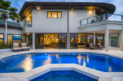 Blue Oasis pool and spa