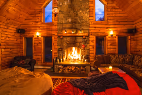 Interior at The Cabin that brings people together