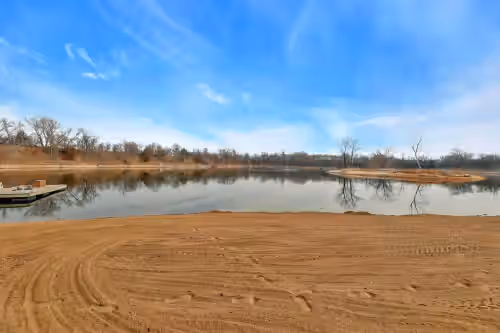 Private Lake Resort house w swimming, fishing, beach access, sand dune ATV Park, photo 5
