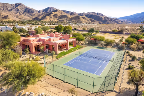 Private tennis court. at The Pond Estate by AvantStay