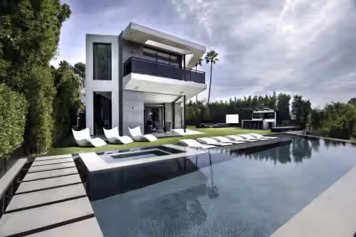 Spectacular Beverly Hills Villa Infinity Pool & Amazing 180° Views