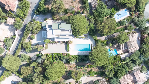 Superb vintage design luxury villa with pool and St Maxime sea view - Sainte