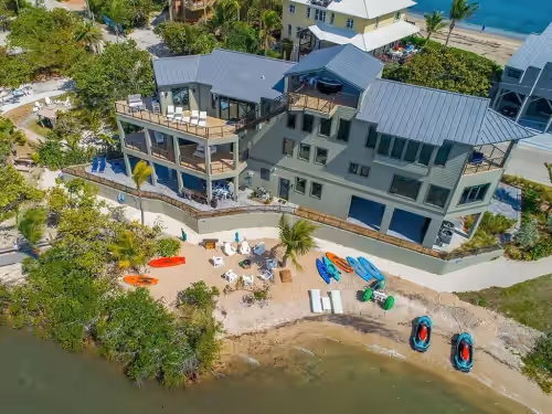 Yin & Yang: 2-SideBySide Ocean-2-River Beach Houses: Pool, Hot tubs, Dock, photo 3
