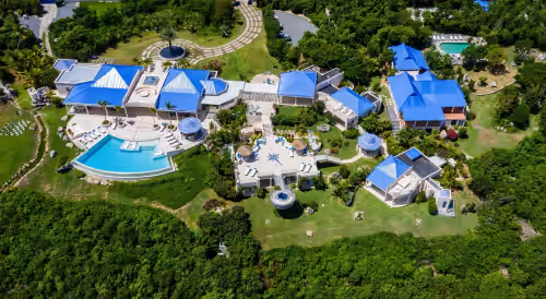 Villa Mes Amis – 13-Bedroom Cliffside Estate with Panoramic Views in Terres Basses, St. Martin